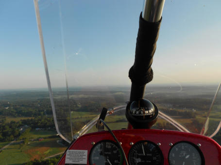 P&M Aviation Quik GT450 trike  take-off at Jackson County Airport