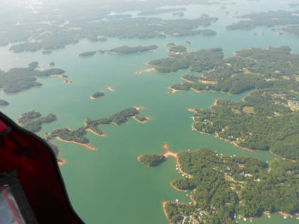 Lake Lanier Georgia from P&M Quik GT450 trike