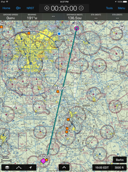 Jackson County to Hodges Field