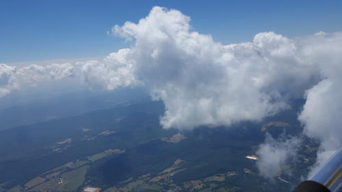 P&M aviation GTR above the clouds